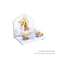 ราคา หิ้งพระตั้งโต๊ะและติดผนังขนาดเล็ก KAF รุ่น G1-AC ลายโพธิ์ยอดเล็ก-AC (888211600104)