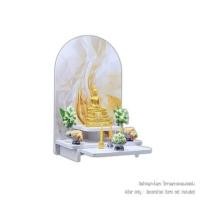 ราคา หิ้งพระโมเดิร์นตั้งโต๊ะและติดผนังได้ KAF รุ่น POLY88-UV พิมพ์ลาย UV (888211600122)