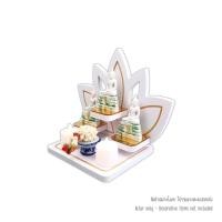 ราคา หิ้งพระตั้งโต๊ะมินิมอล KAF รุ่น BUA01-INTER ทรงบัว (888211600121)
