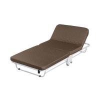 ราคา เตียงพับพร้อม TOPPER THAIBULL 2108 EZ-010 สีน้ำตาล (1218877)