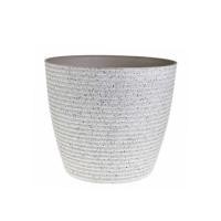 ราคา กระถางพลาสติก SPRING MORE 21 ซม. สีขาว (1300958)