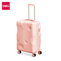ราคา กระเป๋าเดินทางล้อลาก DELI EH1058-PK-24-01 24นิ้ว สีชมพู (888134600278)
