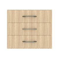 ราคา PARAZZO ตู้ลิ้นชัก 3 ชั้น WPC บานเพ่ 70x60 ซม. รุ่น ENZO