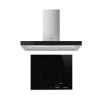 ราคา เตาฝัง+เครื่องดูดควัน SMEG SI7633B1+KBT9L4VN (1295345)