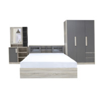 ราคา ชุดห้องนอน 3.5 ฟุต WISDOM DESIGN FURNITURE รุ่น WISDOM สี โซลิค/ยีนส์ (888216600016)