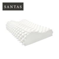 ราคา หมอนสุขภาพ ยางพารา SANTAS MASSAGE CONTOUR 15x23 นิ้ว สีขาว (1143296)