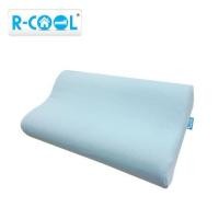 ราคา หมอนสุขภาพ เมมโมรี่โฟม R-COOL MEMORY FOAM BLOSSOM 25x45x8 ซม. สีฟ้า (1145212)