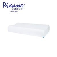 ราคา หมอนสุขภาพ เมมโมรี่โฟม PICASSO CONTOUR 61x36x12 ซม. สีขาว (1180468)