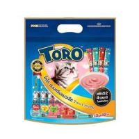 ราคา ขนมแมวเลีย TORO MULTIPACK แพ็ก 52 ซอง (1212975)