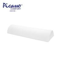 ราคา หมอนสุขภาพ ยางพารา PICASSO HALF MOON 60x20x10 ซม. สี WHITE (1227620)