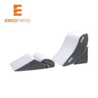 ราคา หมอนสุขภาพ เมมโมรี่โฟม ERGOTREND ANTI GERD 60x68x20 ซม. สีขาว (1250147)