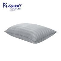 ราคา หมอนหนุน ใยสังเคราะห์ PICASSO SMILE 19x29 นิ้ว สีเทา (1257850)