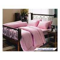 ราคา ชุดผ้าปูที่นอน 5 ฟุต 5 ชิ้น JESSICA COTTON STRIPE 20075-PINK (1265959)