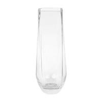 ราคา ของตกแต่ง แจกันแก้ว HOME LIVING STYLE HELEN 7.5x20 ซม. สีใส (1296456)