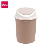 ราคา ถังขยะพลาสติกทรงกลม Deli VS1106-PK-01 สีชมพู ขนาด 25x31.5 cm. (888134600124)