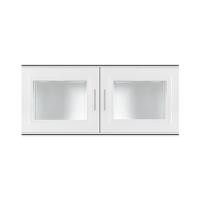 ราคา ตู้แขวนบานคู่ ABS KING PLAT-ZERCON 90x42 ซม. สีขาว (254146)