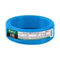 ราคา สายไฟ THW IEC01 RANZZ 1x1.5 ตร.มม. 50 ม. สีฟ้า (1294064)