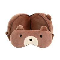 ราคา หมอนรองคอผ้าปิดตา SNAZZ LITTLE-B 6x6 นิ้ว สีน้ำตาล (1300438)