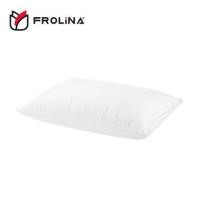 ราคา หมอนหนุน ขนห่านเทียม FROLINA MAJESTIC DOWN FIRM II 19x29 นิ้ว สีขาว (1271685)