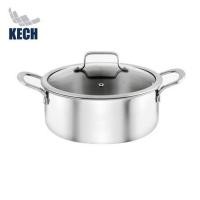 ราคา หม้อสเตนเลสพร้อมฝา 20 ซม. KECH BRAVE IH (1299468)