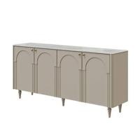 ราคา ตู้เตี้ย 4 บานเปิด SB FURNITURE FAY 19244778 169 ซม. สี PASTELA CREAM (1306266)