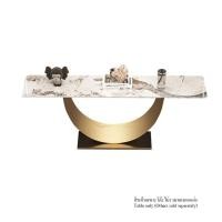 ราคา [PRE-ORDER] โต๊ะคอนโซล PROMA TCS-24 สีขาว/ทอง ท๊อปโต๊ะหินสังเคาระห์ ขนาด 120 ซม. (888126000016)