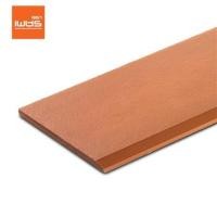 ราคา ไม้เชิงชาย ลบมุม ตราเพชร 1.6x20x300 ซม. สีรองพื้นสักทอง (1198895)