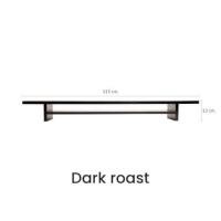 ราคา ชั้นวางจอคอมพิวเตอร์ SILLICONS STUDIO ผลิตจากไม้แท้ - สีโอ๊คดำ (888132500018)