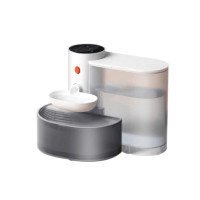 ราคา น้ำพุแมวไร้สาย MC MISTER CLEAN X PET GRAVITY โดย AUTHORIZED DEALER น้ำพุแมวไร้สาย ไม่เปลี่ยนไส้กรอง ไม่วนน้ำ แยกถังน้ำสะอาด/สกปรก (888218000005)