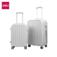 ราคา กระเป๋าเดินทางล้อลาก DELI EH1056-SL-24-01 24นิ้ว สีเงิน (888134600288)