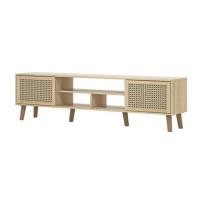 ราคา ตู้วางทีวี TOMATO HOME MILLERS RATTAN 180 ซม. สีโอ๊ค (1298094)