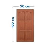 ราคา หน้าต่างไม้เนื้อแข็ง VK VK352 6 ฟัก (ปีกนก) 50x100 ซม. สีธรรมชาติ (1306702)