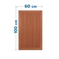 ราคา หน้าต่างไม้เนื้อแข็ง VK VK334 สายฝน 60x100 ซม. สีธรรมชาติ (1306751)