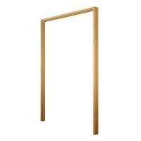 ราคา วงกบประตูไม้กาเปอร์บานคู่ VK SL0724 160x200 ซม. สีธรรมชาติ (1306952)