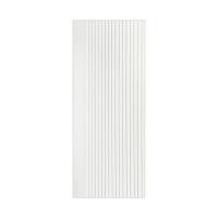 ราคา ประตูภายใน PS ไม่เจาะลูกบิด LINEDEKOR LV121 80x200 ซม. สีขาว (1219793)
