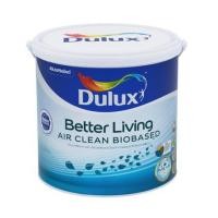 ราคา สีน้ำทาภายใน ชนิดกึ่งเงา DULUX BETTER LIVING BASE A สีขาว 1 แกลลอน (1254525)
