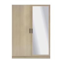 ราคา ตู้เสื้อผ้า 2 บานเปิด FURDINI WINZ 119 ซม. สีโอ๊ค/กระจกเงา (1277055)