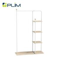 ราคา ราวแขวนผ้าพร้อมชั้นวางของ 4 ชั้น PLIM ARRIS 100 ซม. สีขาว (1302583)