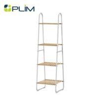 ราคา ชั้นวางของไม้ไผ่ 4 ชั้น PLIM ASSIS 42 ซม. สีขาว (1302586)