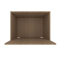 ราคา ตู้แขวนไมโครเวฟ PARAZZO ENZO 60x45 ซม. สีช็อกโกแลต (1167934)