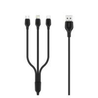 ราคา สายชาร์จ 3IN1 XO NB103 สีดำ (1168088)