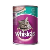 ราคา อาหารเปียกแมว WHISKAS ทูน่า 400 ก. (1202651)