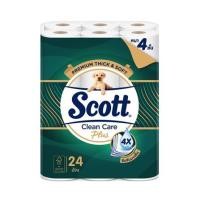 ราคา กระดาษชำระ SCOTT CLEAN CARE PLUS (แพ็ก 24 ชิ้น) (1297743)