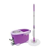 ราคา ชุดอุปกรณ์ถังปั่นพร้อมไม้ม็อบ BE WISH DOUBLE WASH BOBO MAX SERIES 2 สีม่วง (1029601)