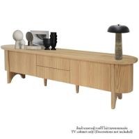 ราคา ตู้วางทีวี SB FURNITURE WASIAN 19235660 240 ซม. สีโอ๊ค (1293476)