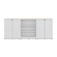 ราคา ตู้เตี้ย SB FURNITURE TRIXX 59064239 240 ซม. สีขาว (1306888)