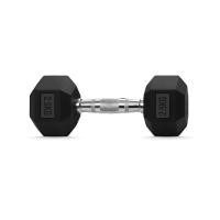 ราคา ดัมเบลยางออกกำลังกาย HOMEFITTOOLS แบบเหลี่ยม 2.5 KG (1 คู่) (888139600023)