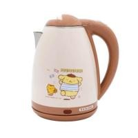 ราคา กาต้มน้ำไฟฟ้า KASHIWA รุ่น PCK-194 ขนาด 1.8 ลิตร ลาย POMPOMPURIN สีน้ำตาล (888155800178)