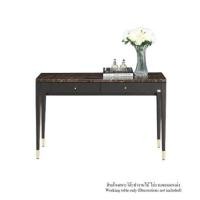 ราคา โต๊ะทำงาน SB FURNITURE MIC 19122213 120 ซม. สีไม้เข้ม (1250201)