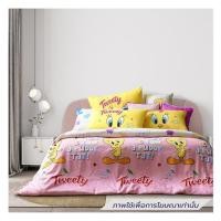 ราคา ชุดผ้าปูที่นอน 5 ฟุต (ชุด 6 ชิ้น) PREMIER SATIN TWEETYS FJ007 (1282960)